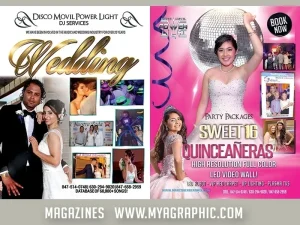 500 Magazines (8 pages) 8.5" x 11" | Cover 10 Pt. UV Interior 80 LB Text (stapled)