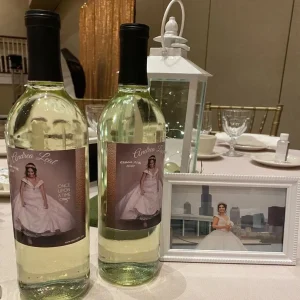 60 Personalized Wine Labels 4" x 6" Vinyl (Sixty Units)