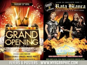 1,000 Flyers - 6" x9" - 4/4 14 PTS. UV